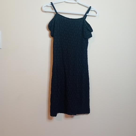 Silence + Noise Urban  Outfitter A-Line Off The Shoulder 3D Floral size Small - Picture 4 of 9